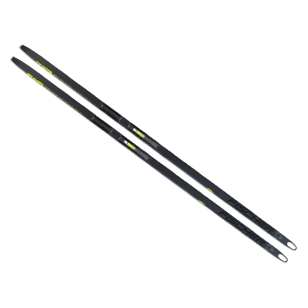 Беговые лыжи Fischer RCS Skate Cold STIFF с насечками, черный, 181 см