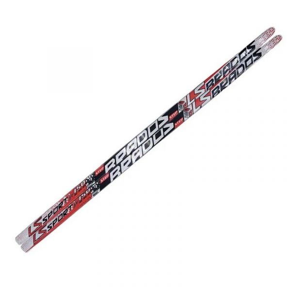 Беговые лыжи STC Brados LS Sport 3D черный/красный, 150 см