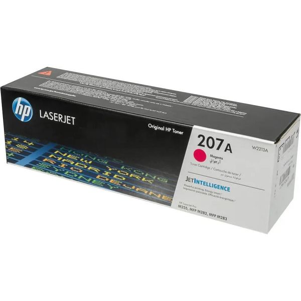 Картридж для принтера и МФУ HP 207A пурпурный, [w2213a]