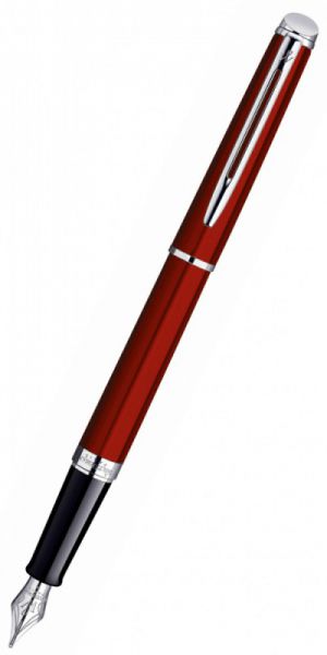 Ручка перьевая WATERMAN Hemisphere Red Comet CT перо F (1869012)
