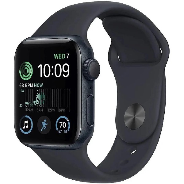 Умные часы Apple Watch SE 2024 2024 44 мм темная ночь/темная ночь [mxek3ll/a]